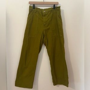 Big Bud Press Olive Green Straight Leg Pants